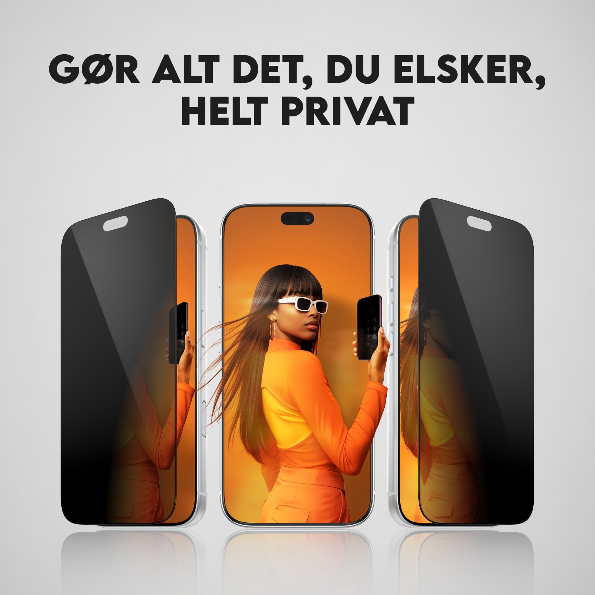 PanzerGlass® | CARE™ by PanzerGlass® Privacy Flagship 3-in-1 Pakke iPhone 18 Pro Max